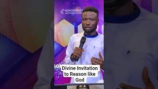 Divine Invitation to Reason like God| Apostle Bayo Adegboye