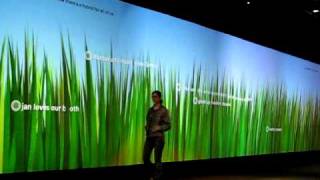 The Barbarian Group: NextFest Grass Wall