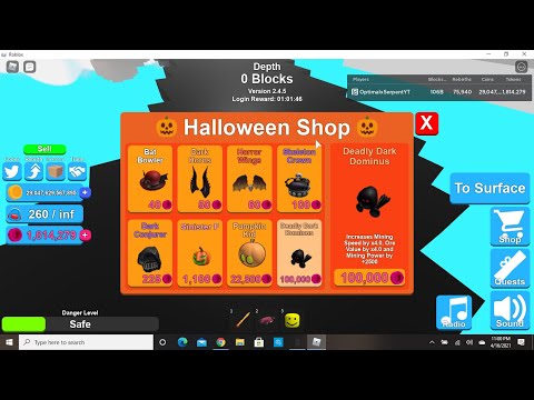 How to get to Halloween Shop - Mining Simulator 2021