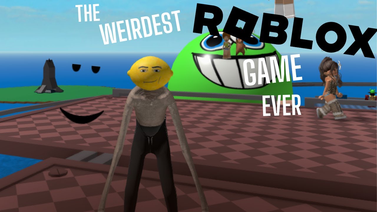 The Weirdest Roblox Game Ever. - YouTube