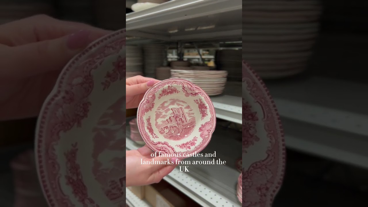 Treasure Find: Old Britain Castle Pink