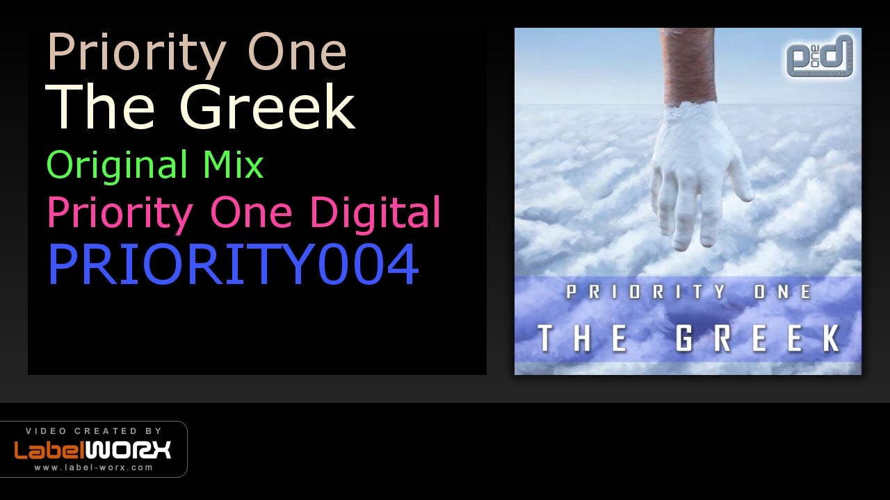 Priority One - The Greek (Original Mix)