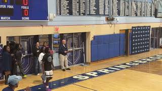 Springbrook 2026 HS Varsity Basketball π Senior Night Rahul, Obed and Justin 02/20/2026