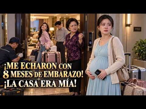 Mi suegra me echó de MI CASA con 8 meses de embarazo... no sabía que yo era una rica heredera.