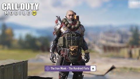 The Iron Monk - The Hundred Fists in Call of Duty Mobile Battle Royale