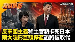 China uses 'anti-militarism' as a pretext to choke Japan's rare earth supply! Critical semiconduc...
