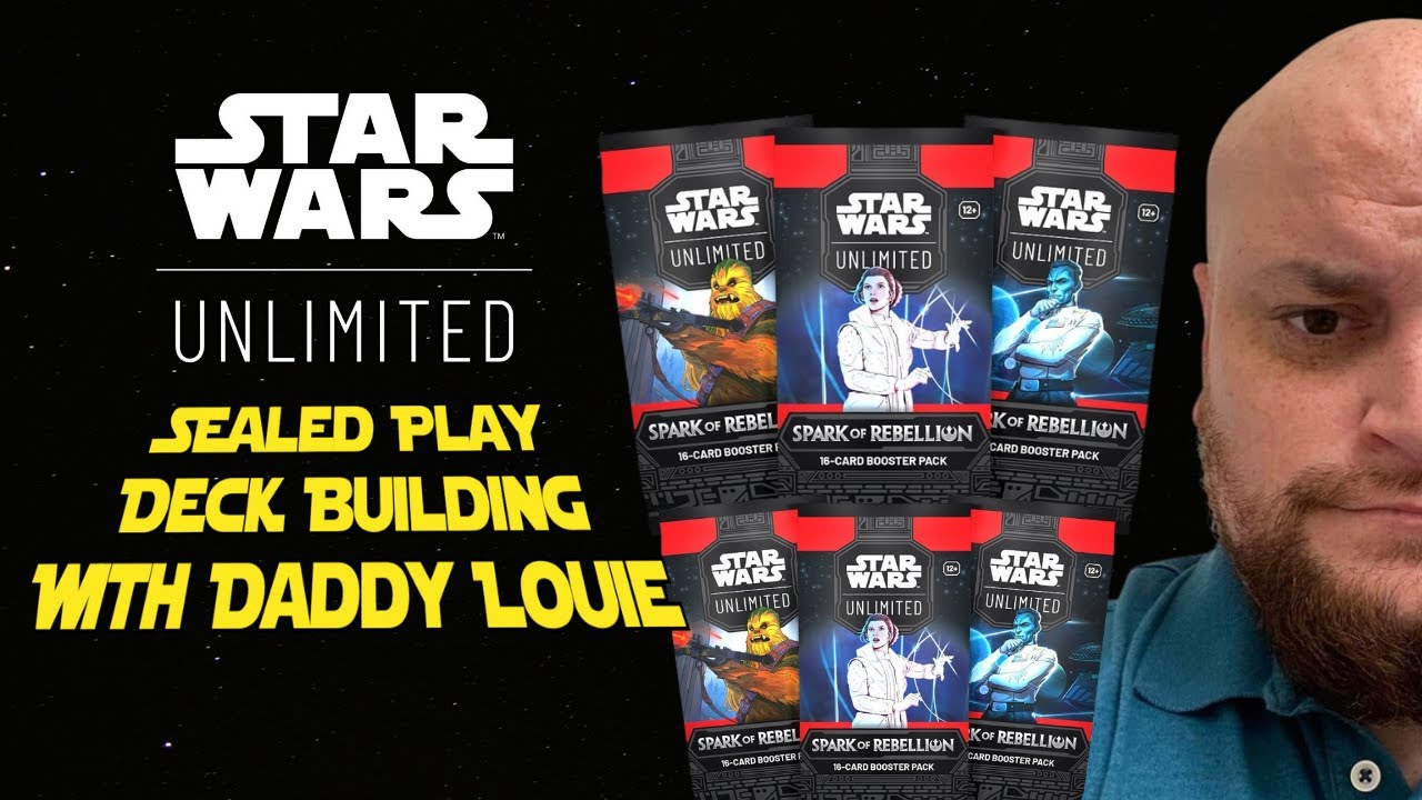 Sealed play Deck Building with Daddy Louie_Star Wars Unlimited