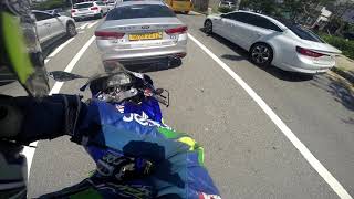 20190803 06' CBR600RR Movistar #216 Very Hot Temp 38˚