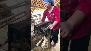 Roof tile making process #trending #creatives #woodworking #construction #amazing #fast