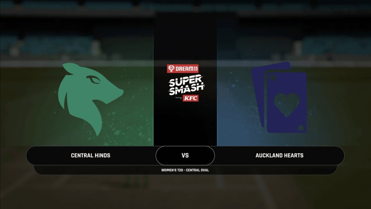 Women's Super Smash Tournament Round 4: Central Hinds vs Auckland Hearts
