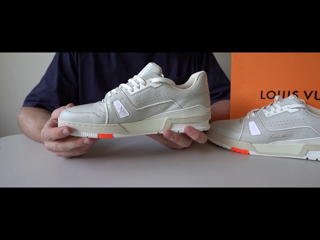 Louis Vuitton Trainers by @virgilabloh . + iPhone flashlight. In