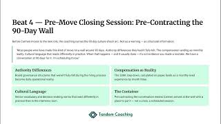 B3.4.2 - Sector-Line Role-Play Walkthrough: Carmen's Arc | Career & Transition Coaching