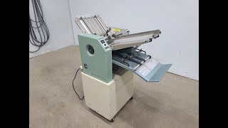 Baum 714 Ultrafold Air Feed Paper Folder