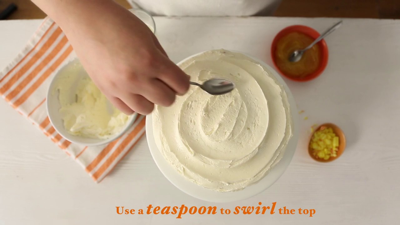 Frosting a layer cake YouTube