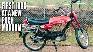 Found a Puch Magnum Moped. How does it clean up?
