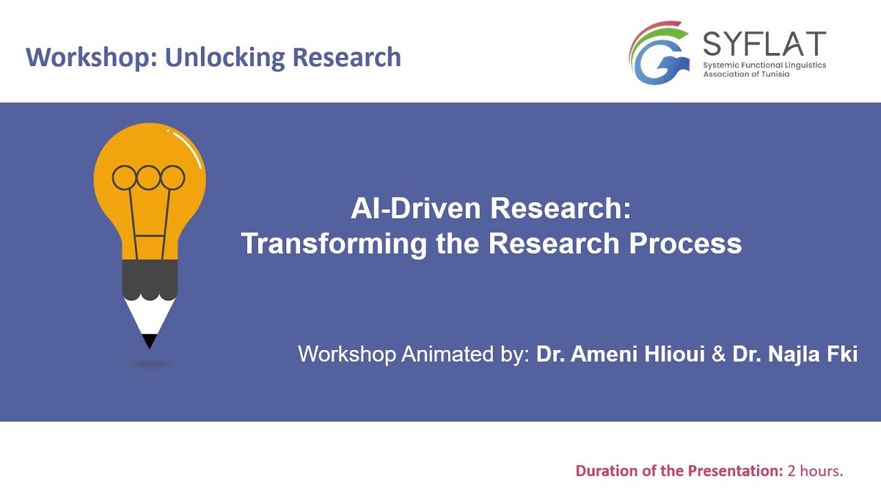 SYFLAT Workshop on Using AI in research part 1