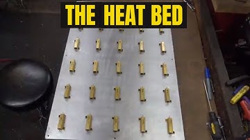 WorkHorse 3D Printer - Massive 3D Printer Heat Bed  Experiment Part 1