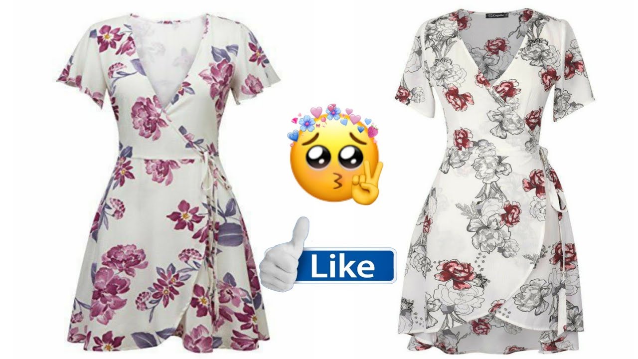 قص وتفصيل فستان كروازيه بحزام علي الجنب بمنتهى السهوله