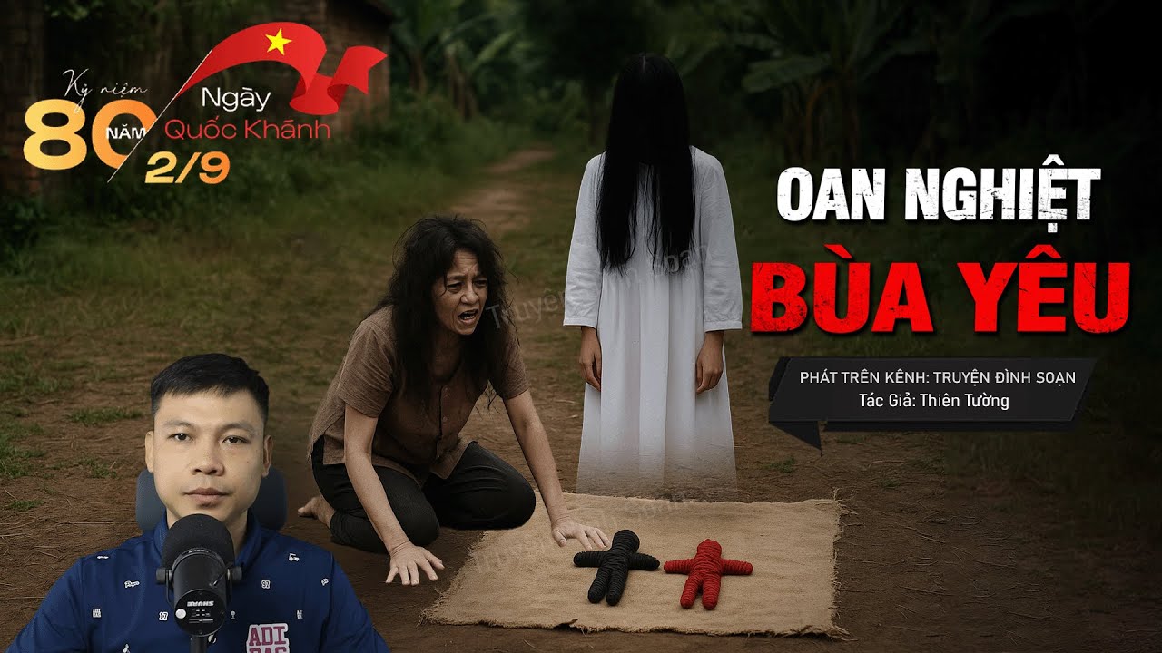 Truyện Ma Đình Soạn Mới: OAN NGHIỆT BÙA YÊU – Chôn Hình Nhân Đỏ Đen Gọi Hồn Về Trả Nghiệp