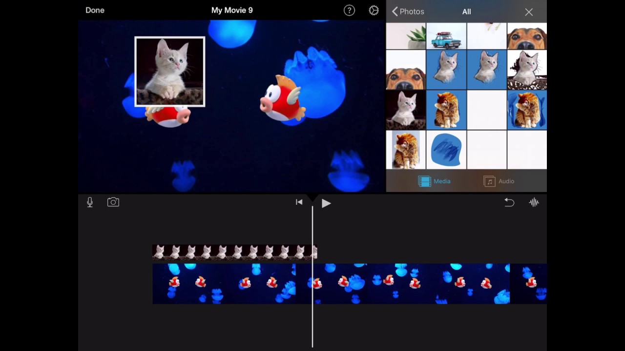 Ms. Nichols iMovie Tutorial-Use Green Screen and Picture in Picture at the Same Time