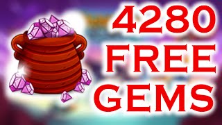 MONSTER LEGENDS FREE GEMS FAST | 4000 GEMS IN 2 DAYS | CLUB VEGAS HOW TO LEVEL UP FAST screenshot 1