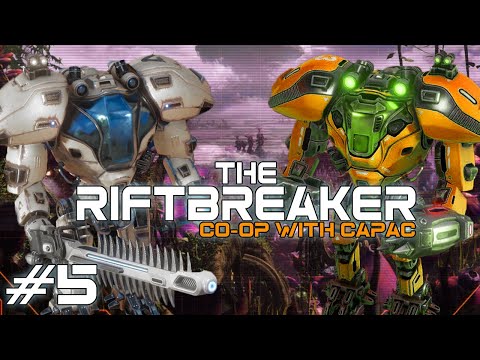 Swampy Stomps | The Riftbreaker - Brutal Mode Co-op Campaign With Capac - Part 5