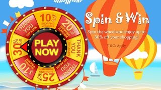 Spin to Win Prize Wheel Game Marketing - Interactive Touch Screen Kiosk Solutions by LobbyPad screenshot 3