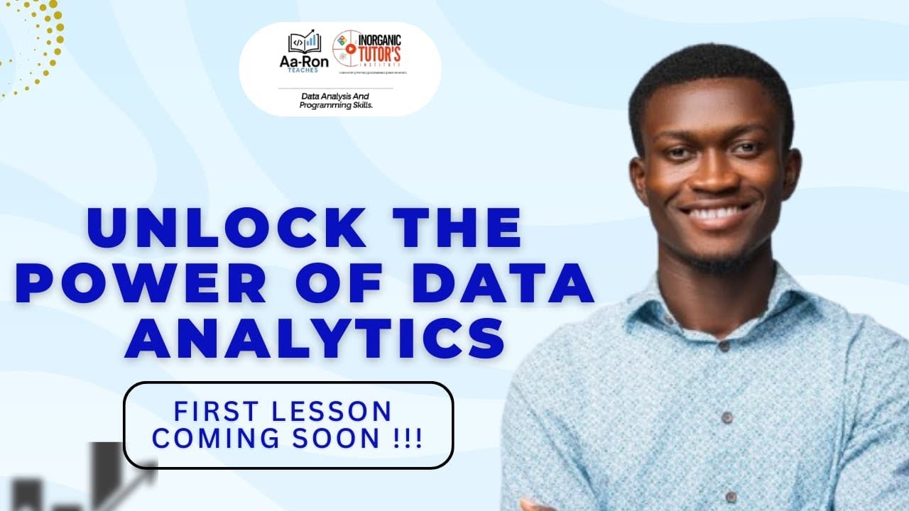 📊🚀 UNLOCK THE POWER OF DATA ANALYTICS -FIRST LESSON COMING SOON 📈 - YouTube