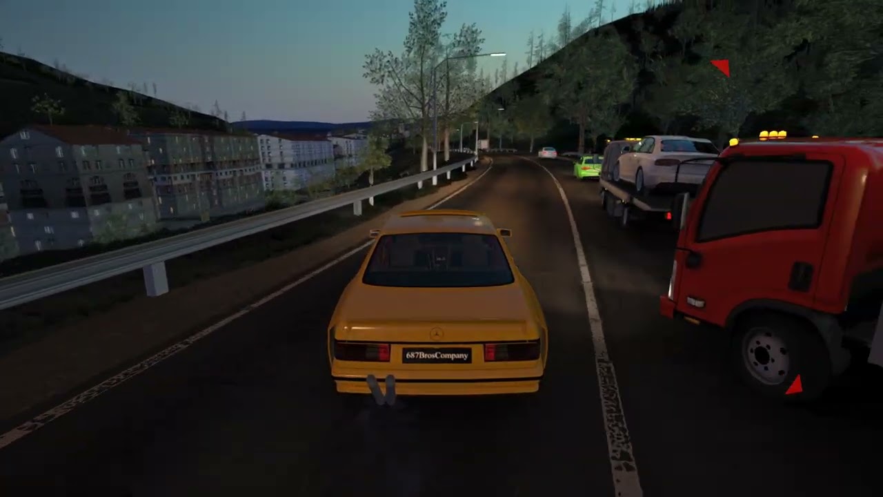 687 Bros Mercedes 560 SEC AMG