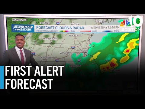 One more warm day, then rain and cold move in - YouTube