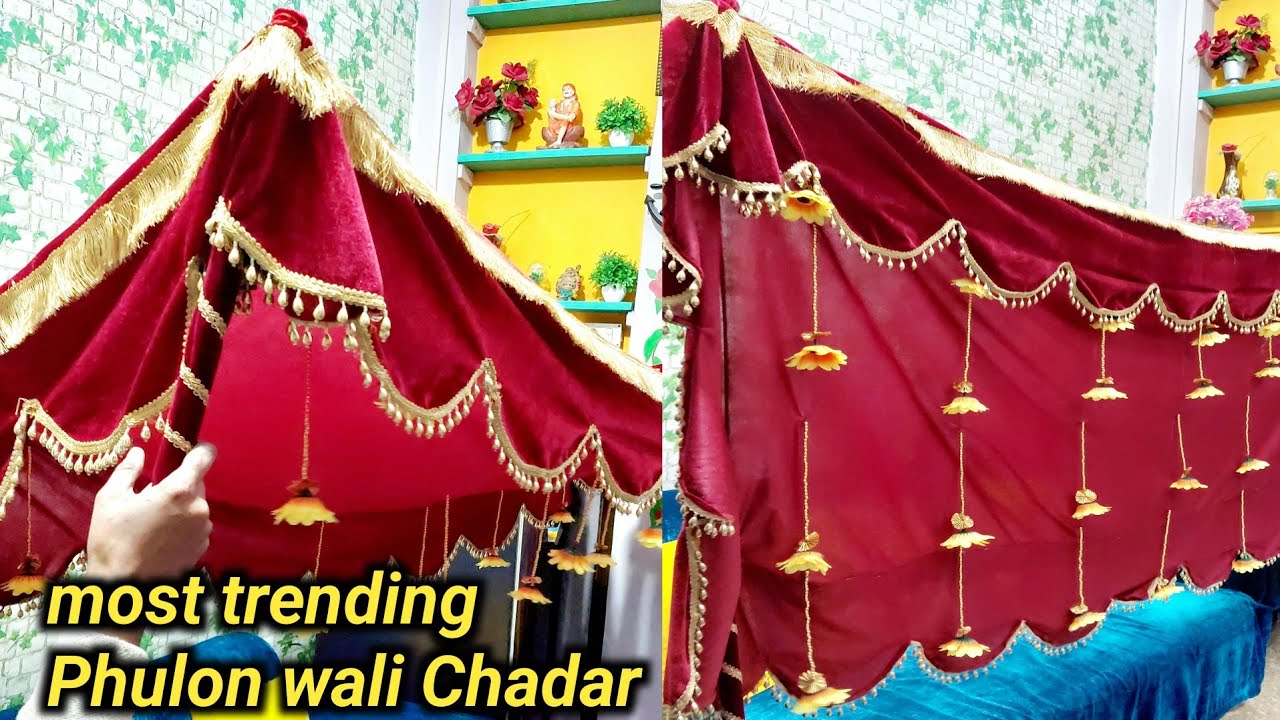 ❤️Bridal entry aisi karo ki duniya dekhti rahjaye/Phulon wali Chadar/Bridal Entry Dupatta For Dulhan