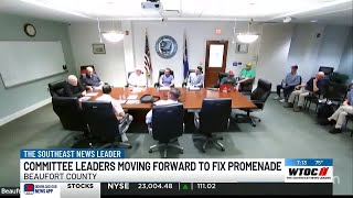 Beaufort waterfront advisory committee recommends plan to rebuild closed promenade