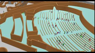 Agent-Based Simulation of a Small Theatre