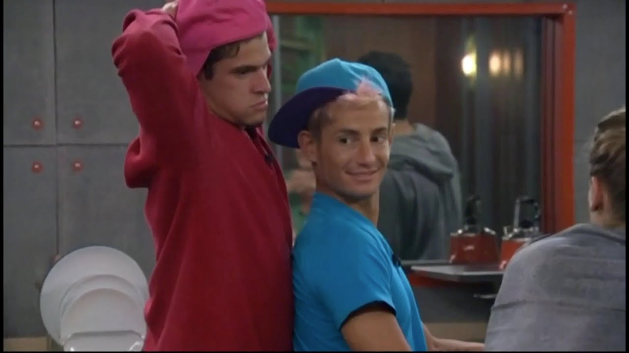 7/16 1:57am - Zach Pretends to Yawn in Order to Touch Frankie