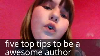 five top tips to being a great author