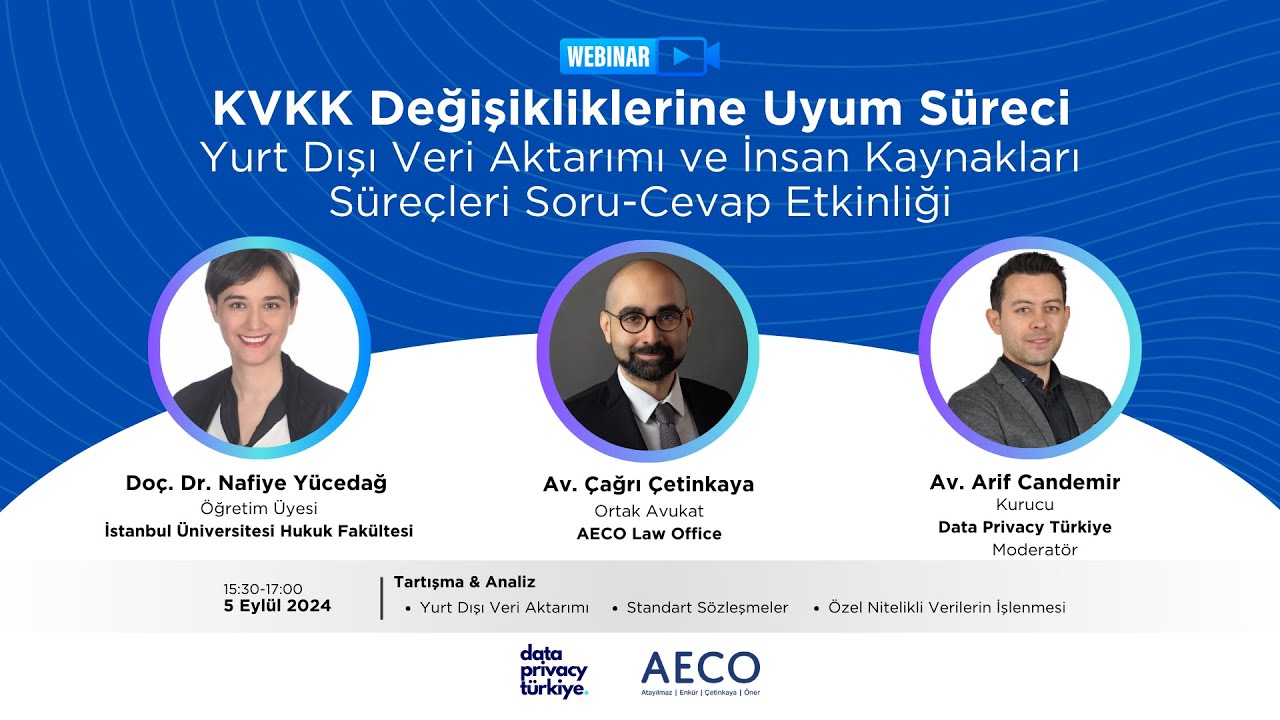 KVKK Yurt Dışı Veri Aktarımı ve İnsan Kaynakları Süreçleri - Soru-Cevap Etkinliği
