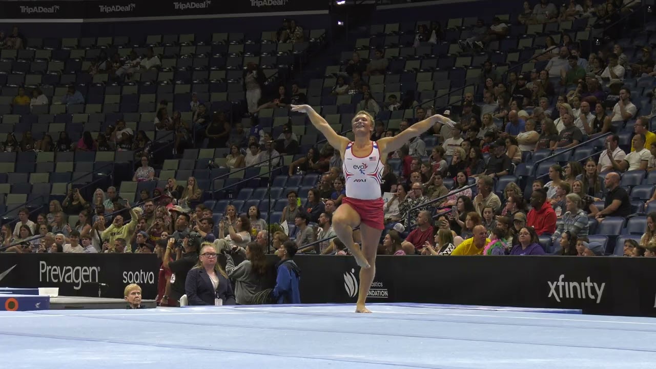 Jackson Harrison | Floor Exercise | 2025 Xfinity U.S. Championships | Senior Men Day 2