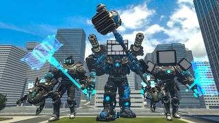 NEW CAMERAMAN WARRIORS VS SKIBIDI TOILET – AN EPIC AND INTENSE BATTLE In Garry's Mod! screenshot 4