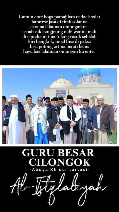 Pamajikan anu te daek solat