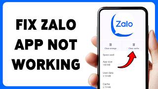How To Fix Zalo App Not Working | Resolve Zalo Messaging And Calling Errors 2026 screenshot 1