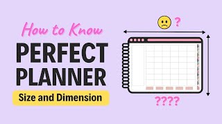 How to Choose the Right Size for Your Digital Planner
