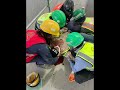 emergency pre-planned rescue drill hseon site, emergency rescue in case of any emerngency,