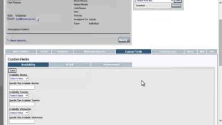 Contacts Contact View Custom Fields