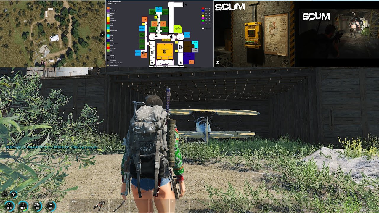 Scum 1.0 _ขึึนบินเอาสกิล Aviation และบุกบังเกอร์ร้างหาปืนบาเรต (M82 Sniper)