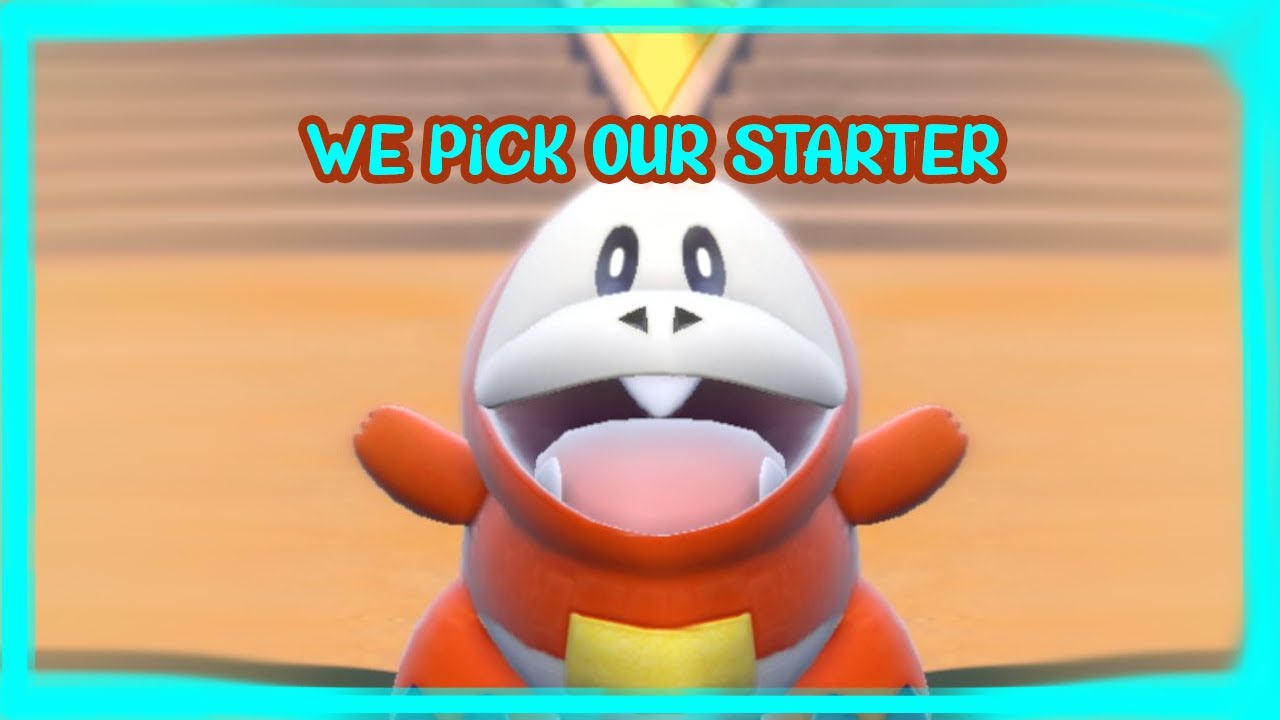 Picking our Starter - Pokémon Scarlet Episode 1