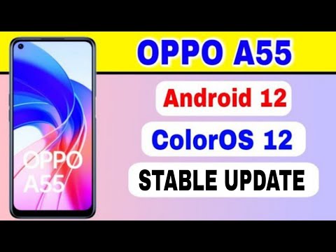 OPPO A55 gets Android 12 based ColorOS 12 Stable Update