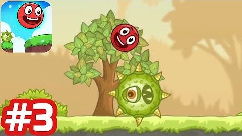 Red Ball 5 - Gameplay Walkthrough - Part 3 (Level 31 - 45) + Boss Fight iOS/Android