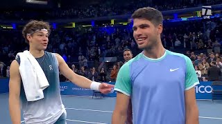Carlos Alcaraz Has Eyes Set on Australian Open Title 👀 | 2024 Garden Cup Interview w/ Ben Shelton