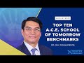 Top ten ace school of tomorrow benchmarks