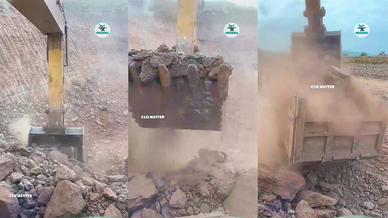 The Process Of Soil Excavation And Transportation P1443